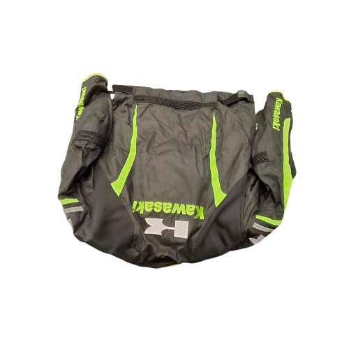 Kawasaki Motorbike Jacket And Pants XXXL Black And Green (1397940) (JN)