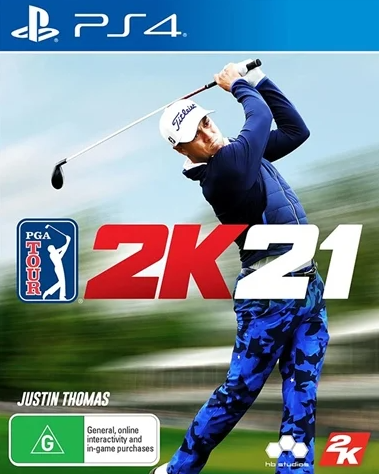 PGA Tour 2K21 PlayStation 4 Good Condition No Manual (LN)