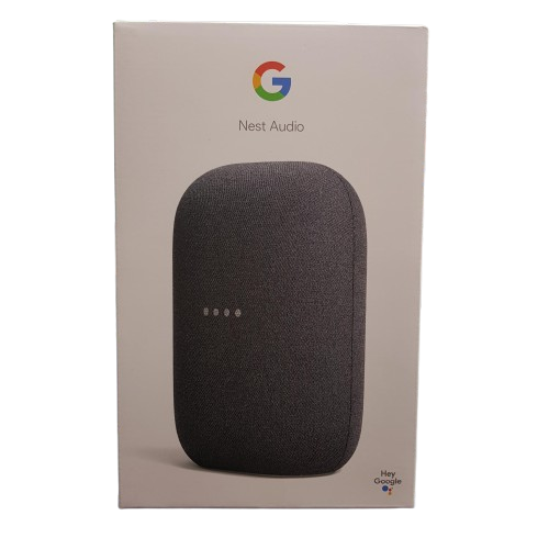Google Nest Audio Smart Speaker Grey In Box GXCA6