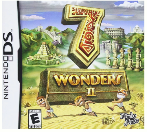 7 Wonders 2 Nintendo Ds Cartridge Only Good Condition (CP)