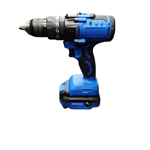 Kincrome 18V Brushless Hammer Drill K23010 Blue With 4.0Ah Battery (NA)