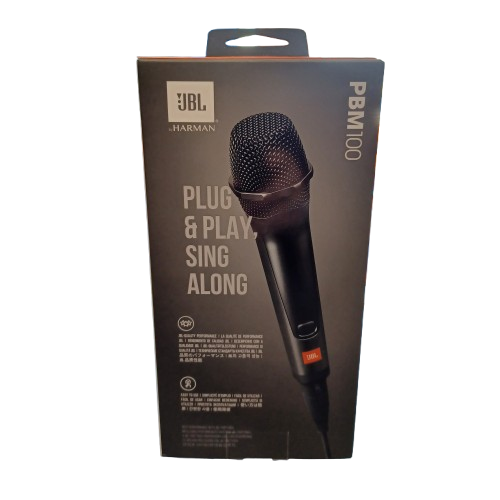 JBL PBM100 Wired Dynamic Vocal Microphone Black ( LE )