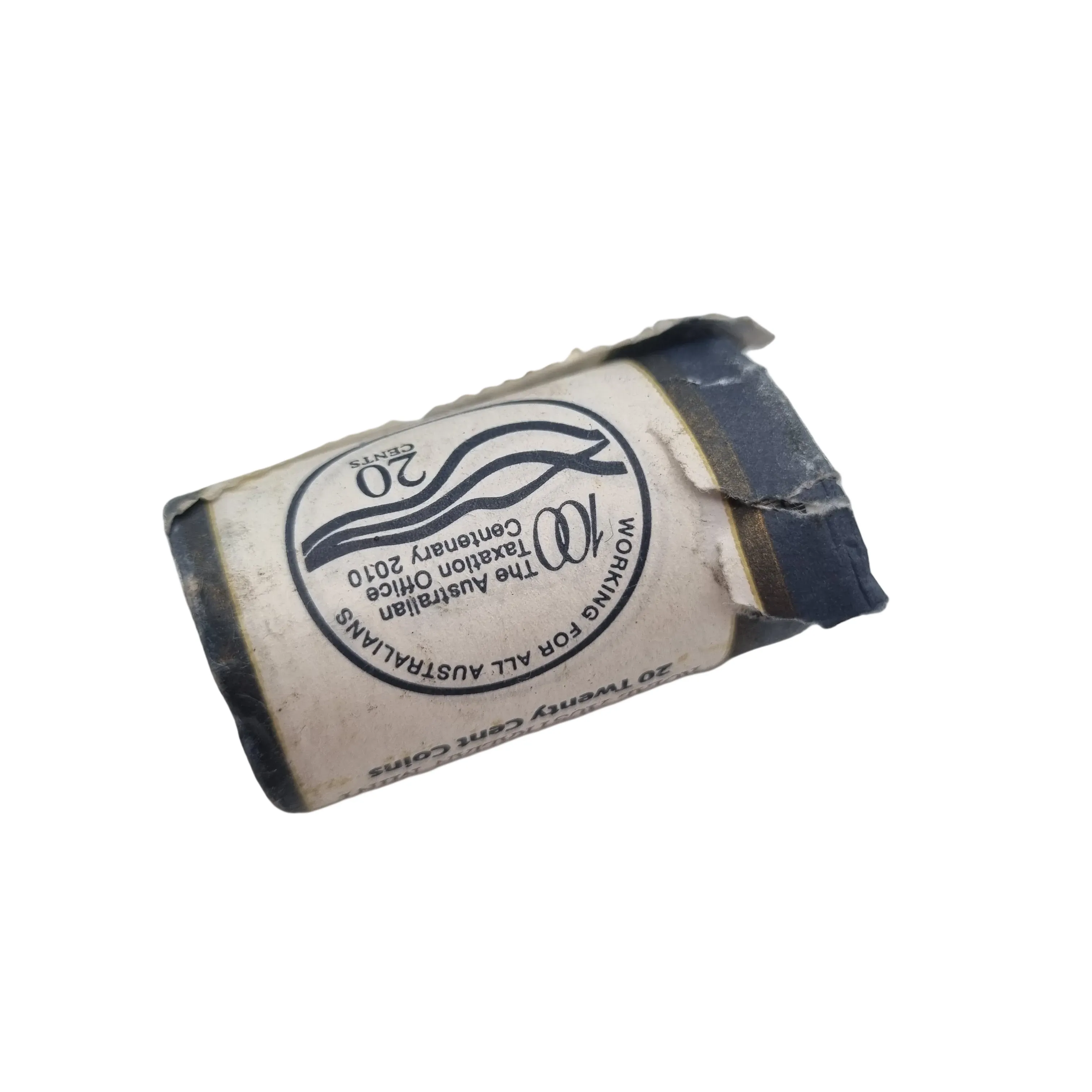Royal Australian Mint: 2010 20 Cent Coin Roll – The Australian Taxation Office 100 Years