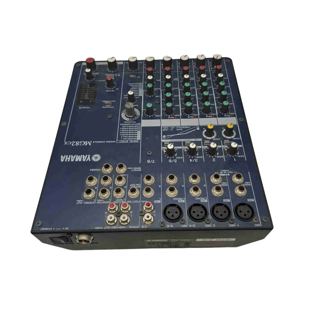 Yamaha MG82CX Mixing Console Blue Model MG82CX (WR 1430082)
