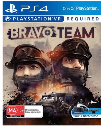 Bravo Team Playstation 4 VR Very Good Condition (CP)