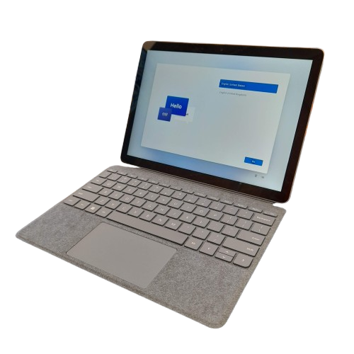 Microsoft Surface Go 3 1901 Laptop, Pentium Gold 6500Y, 8GB RAM, 128GB SSD, With Charger + Magnetic Keyboard (GE 1414816)