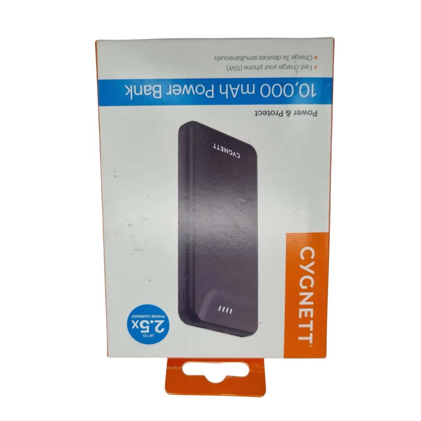 Cygnett Power Bank 10K Black (CY4370PBCHE) (WR)