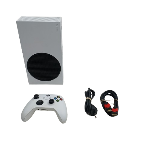 Microsoft Xbox Series S 512Gb 1883 White With HDMI + Controller + Power Cables (NA 1382352)