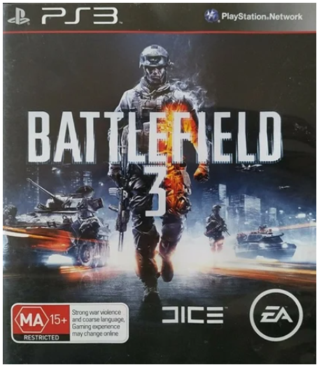 Battlefield 3 Playstation 3 With Manual In Good Condition