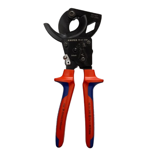 Knipex 95 31 250  Cable Cutters 32/240mm Flush Ratchet Cable Cutter (LN)