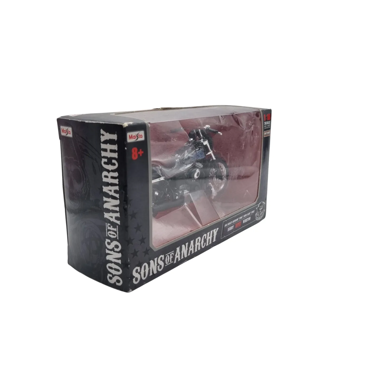 Maisto Model Bike – Black Sons of Anarchy Harry “Opie” Winston 2001 Harley-Davidson Dyna Super Glide Sport