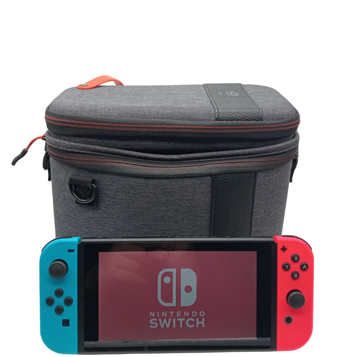 Nintendo Switch Console Bundle HAC-001(-01) – Black + Case + Dock + Charger   (WR 1352945)