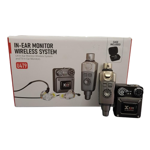 XVIVE U4T9 In-Ear Monitor System – Wireless IEM with T9 Monitors (MR)