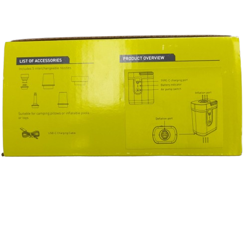 Wanderer Rechargeable Air Pump Inflator TS088-0925 (LN)