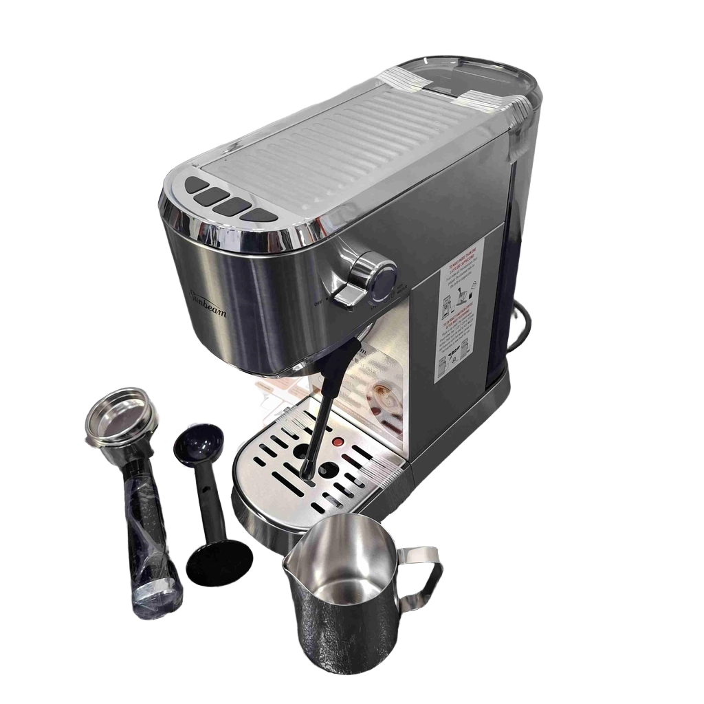 Sunbeam Compact Barista Espresso Coffee Machine EMM2900SS Silver (WR 1435305)