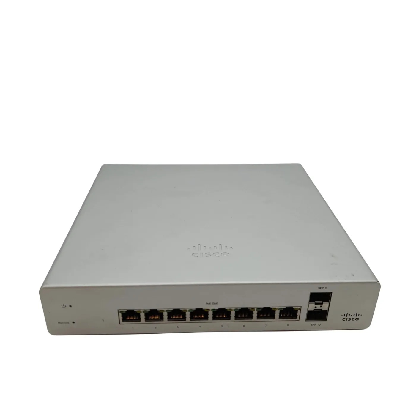 Cisco Meraki MS220-8P 8-Port PoE+ Gigabit Switch +Leads (WL)