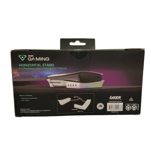 Laser PS5 Slim RGB Stand with USB Ports (MR)