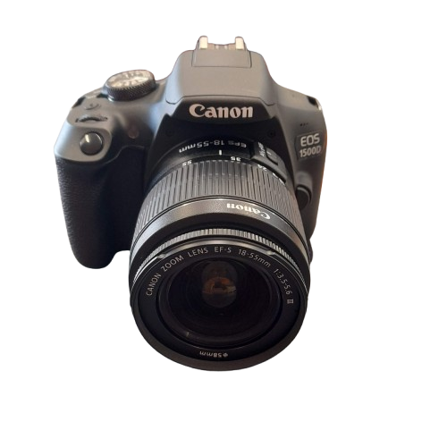 CANON CAMERA EOS1500D WITH EF-S18-55 LENS (GE)