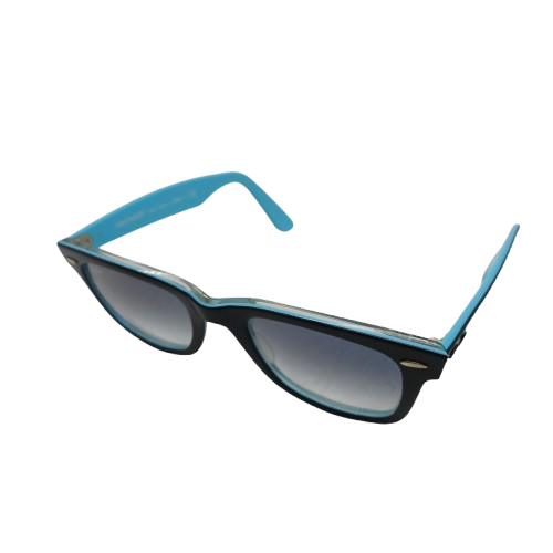 Ray-Ban Wayfarer Black Blue Sunglasses 1001/3F (LE 1436843)