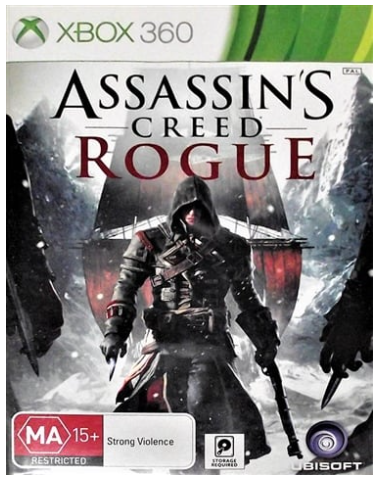 Assassin’s Creed Rogue Xbox 360 Game – Very Good Condition With Manual