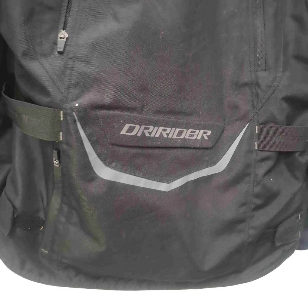 Dririder Motorbike Jacket Black Mens Size Large  (WR1424221)