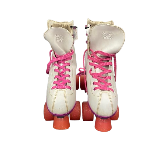 Goldcross RollerSkate Size 8 Womens Vintage Pink and White (NG)