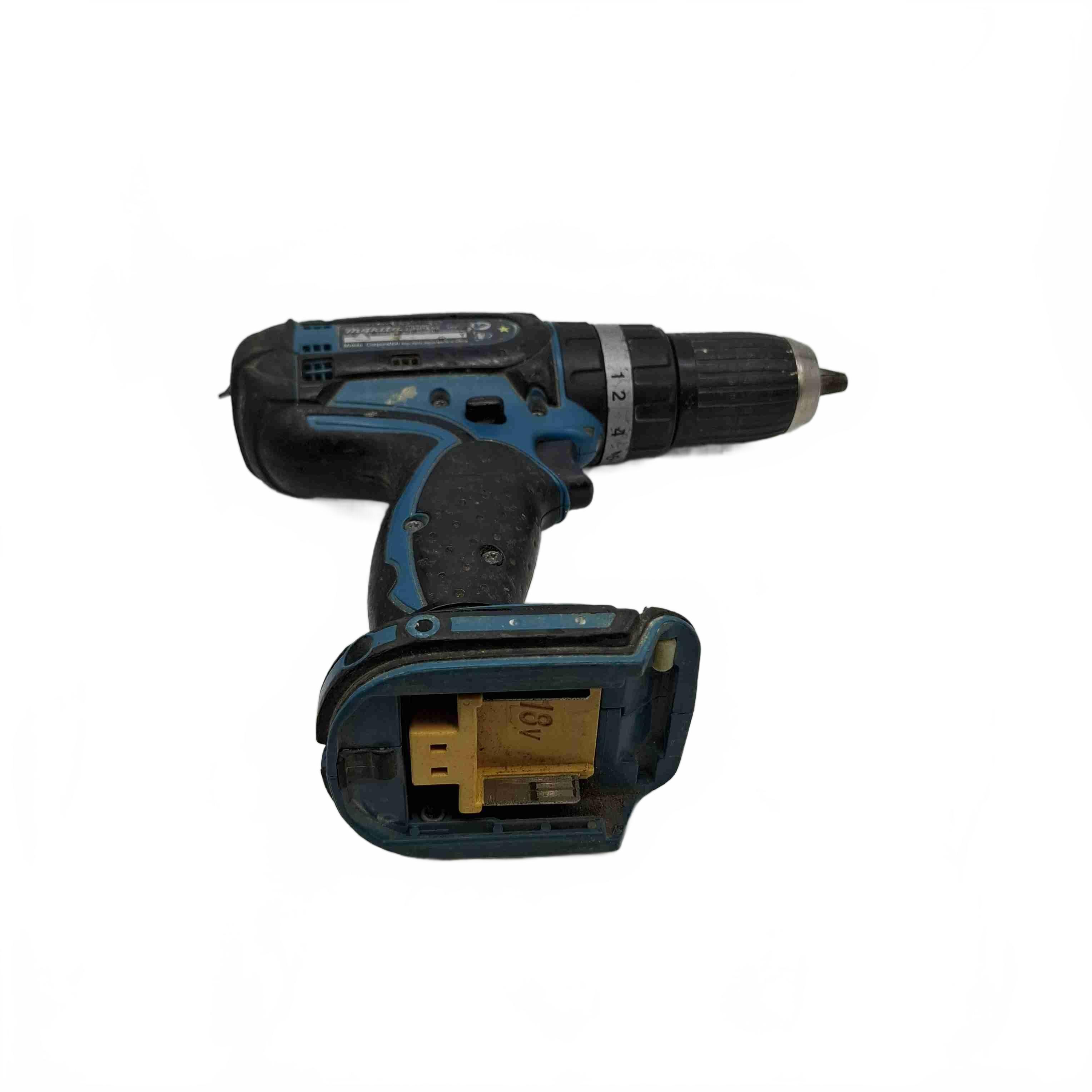 Makita 18V Cordless Hammer Driver Drill BHP452 Named Engraved (WR 1433618)