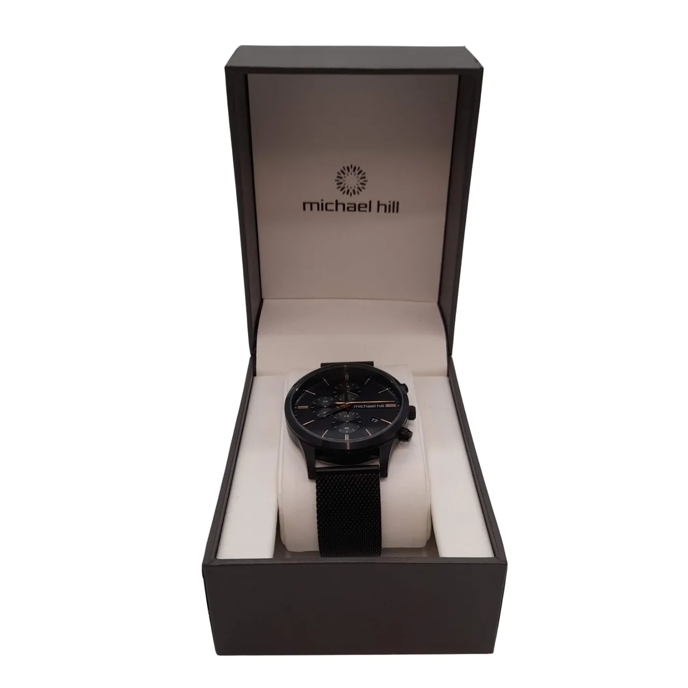 Men’s Black Michael Hill Watch 9592 – WL 1353405