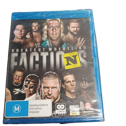 Two WWE Blu-Ray’s Wrestling (lel)