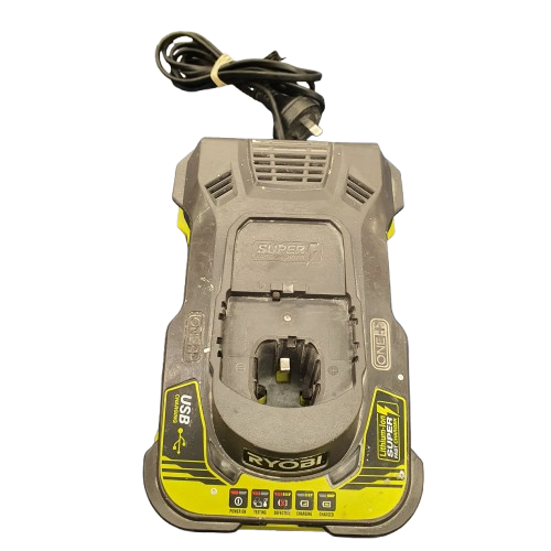 Ryobi Charger RC18150U And RB18L25 Battery Good USED Condition (MR 1429272)