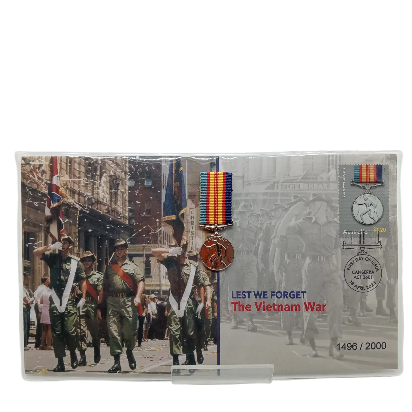 Australia Post Medallion & Stamp: Lest We Forget – The Vietnam War (WR 1355924)