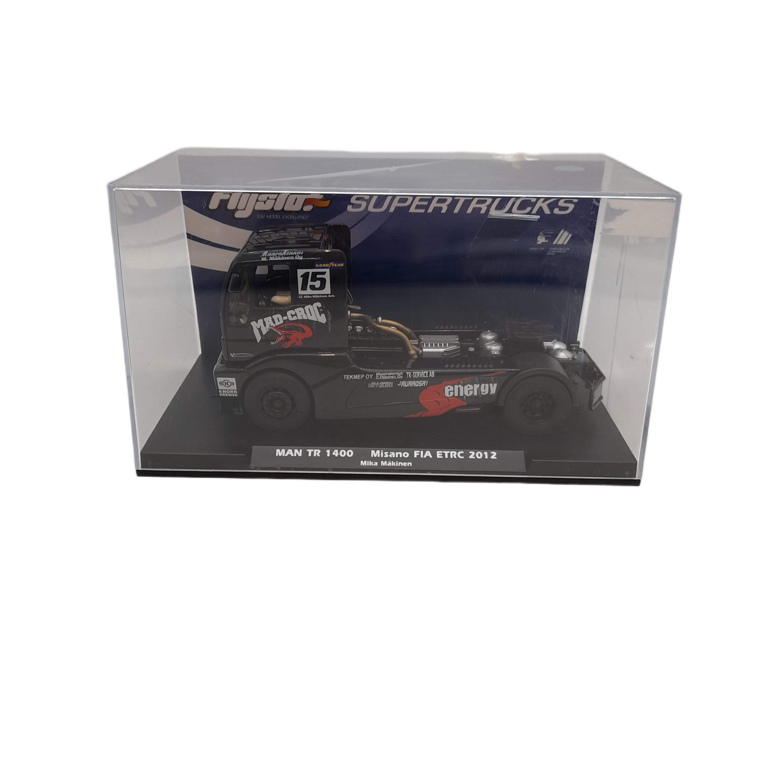 Flyslot MAN TR 1400 Misano Slot Car Model Mika Makinen (WL)