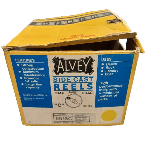 Alvey Fishing Reel 651C5 Yellow Surf Champion (mr)