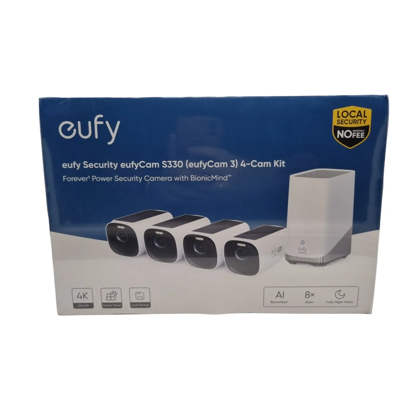 Eufy Security Camera Set S330 4 Camera Kit – WR 1354449