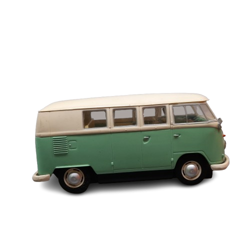 Hornby Hobbies Slot Car VW Camper Van (Green-White) (JN)