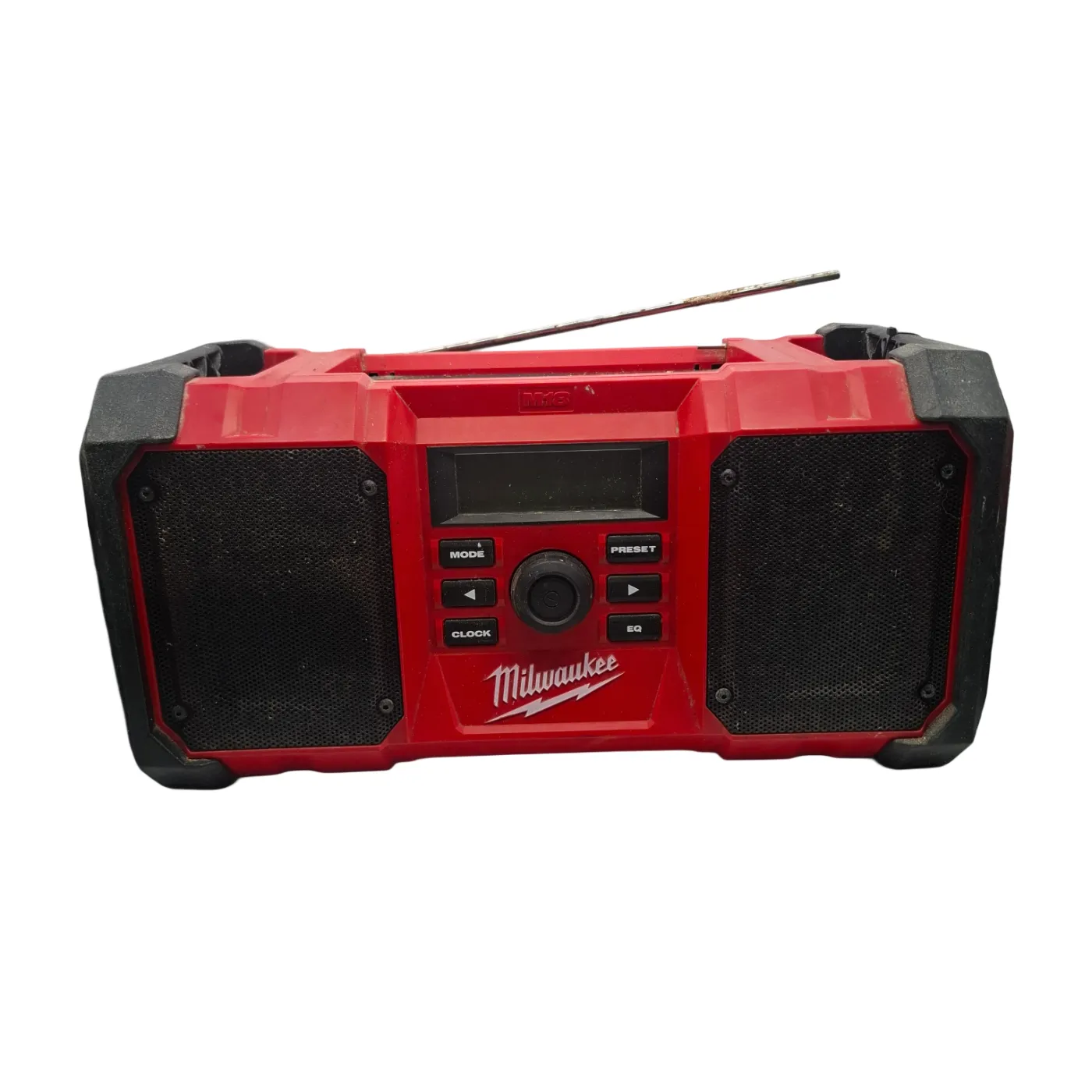 Milwaukee M18JSR Jobsite Radio *Skin Only* Broken and Rusty Antenna (WR 1410458)
