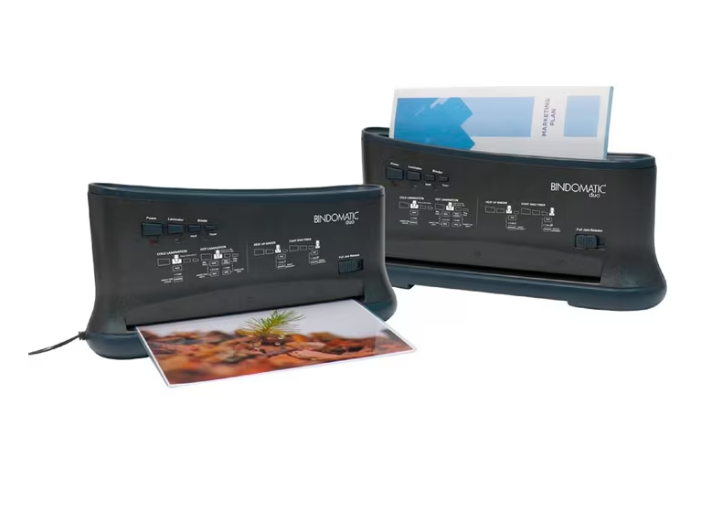 Binomatic Duo binder And Laminator Machine Like New In Box