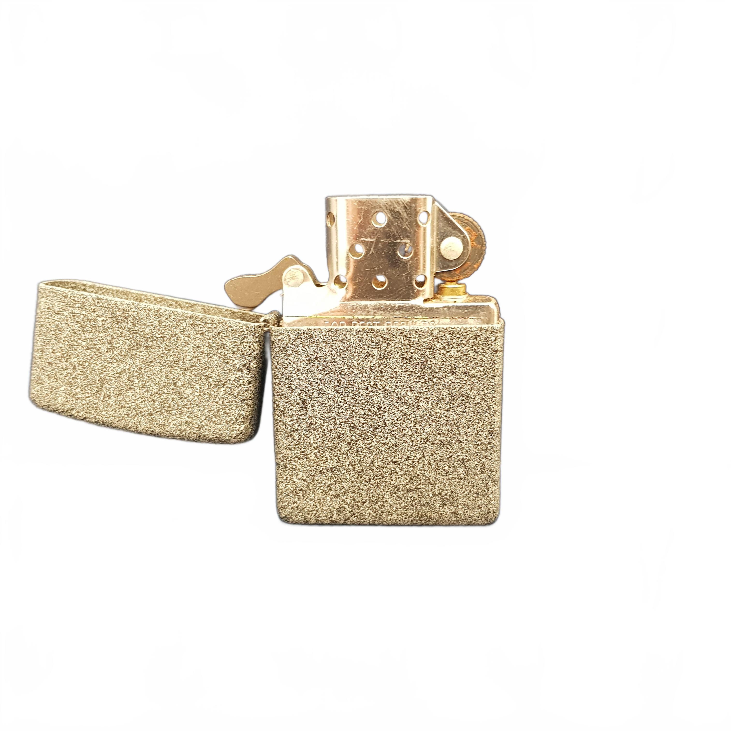 Zippo Lighter Plain Grey ** SECOND HAND** (MR1434824)