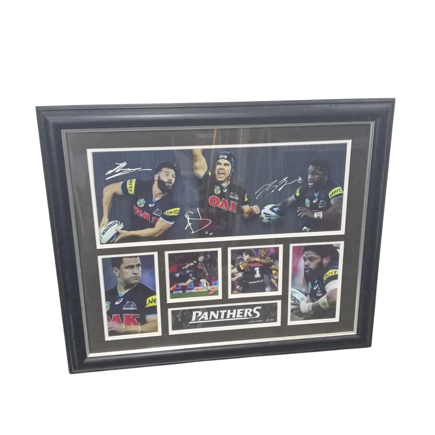 Penrith Panthers Limited Edition Frame 81/250 with Certificate of Authenticity (WR 1396233) **Pick Up Only**