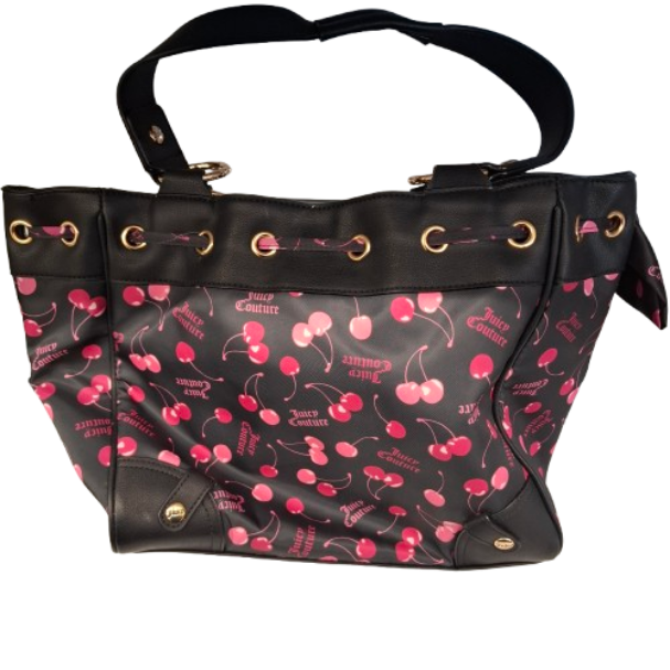 Juicy Couture Sweet Cherry Tote Black (JN)