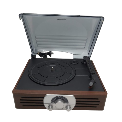 Thomson Retro 3 Speeds Turntable With AM/FM Radio T-38