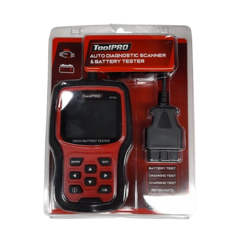 ToolPRO BD500 Auto Diagnostic Scanner OBD2 and Battery Tester (MR)