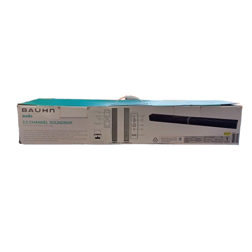 Bauhn 2.0 Channel Soundbar ASB-0118 No Remote ( LE )