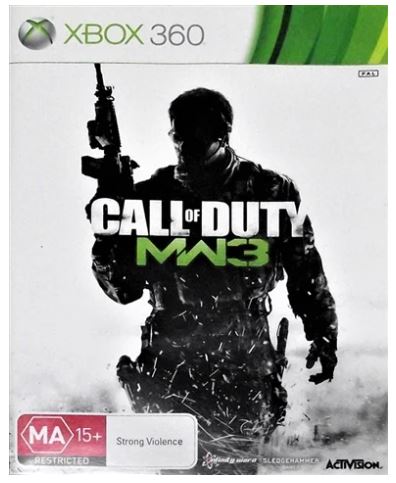 Microsoft XBOX 360 Call Of Duty: Modern Warfare 3 (MW3), Excellent Condition With Case + Manual
