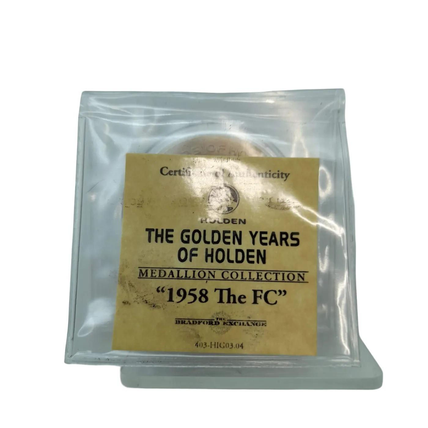 The Golden Years of Holden 1958 FC Gold Coin (WL 1409190)