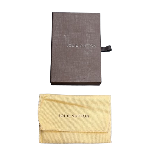 Louis Vuitton Damier Graphite Pocket Organizer with Box, Dust Bag and Certificate of Authenticity (MR)