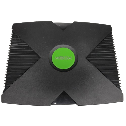 Microsoft Xbox Original Classic 1027 Gaming Console with Controller, Power Cable, AV Cable, and DVD Adapter (LN)