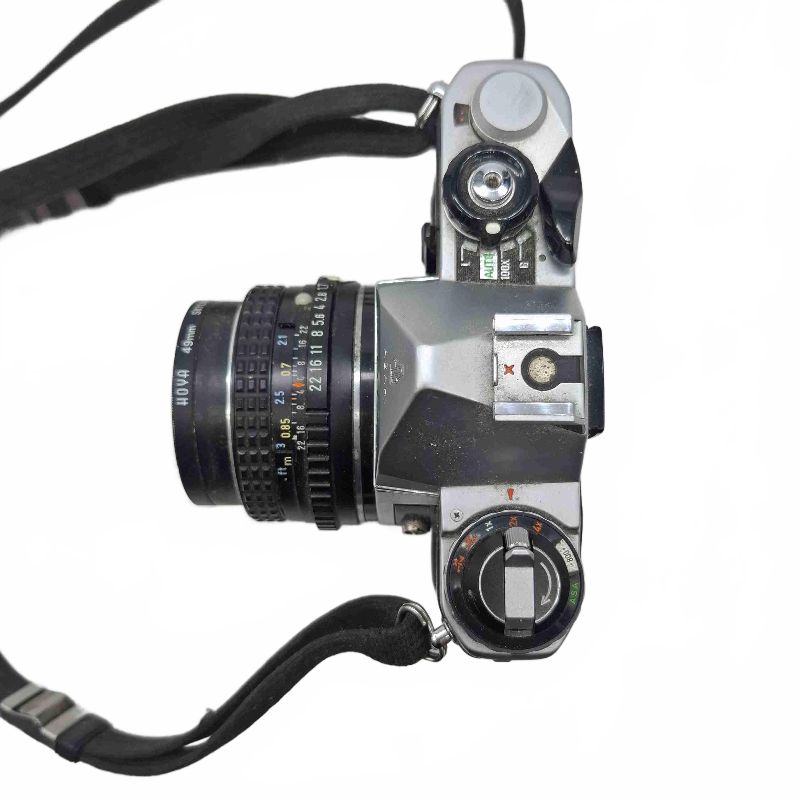 Pentax ME Black 35mm Film Camera (WR 1434985)