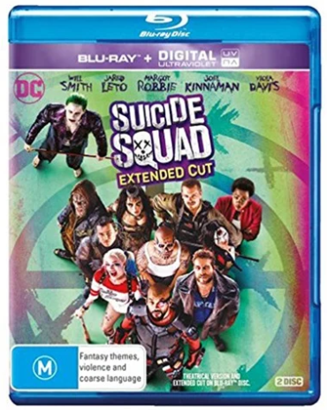 Suicide Squad: Extended Cut Blu Ray/Digital Ultraviolet – Very Good Condition