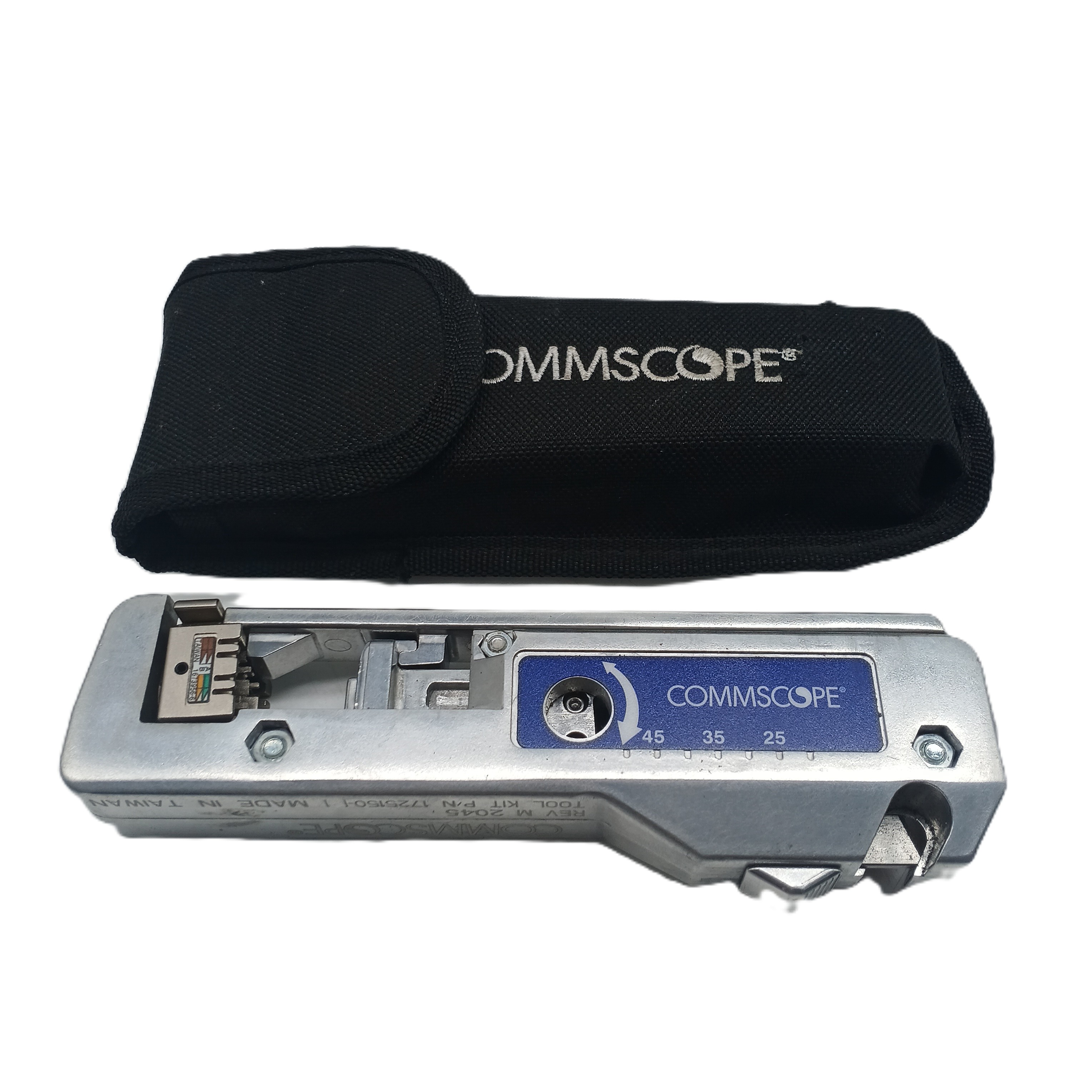 COMSCOPE Termination Tool REV M 2045 Silver with Case (CP 1414875)